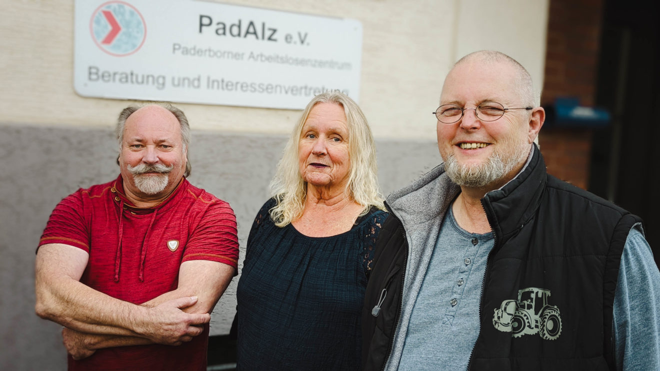 PadAlz Vorstand ( 2. Vorsitzender: Uwe Böttcher  //  Geschäftsführung: Christiana Sprenger   //  1. Vorsitzender: Olaf Mittelstädt )  